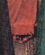 EYCK, Jan van Portrait of Giovanni Arnolfini and his Wife (detail)  yui oil painting picture wholesale